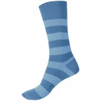 Fine Merino Baby Alpaca Blend Health Sock | Denim
